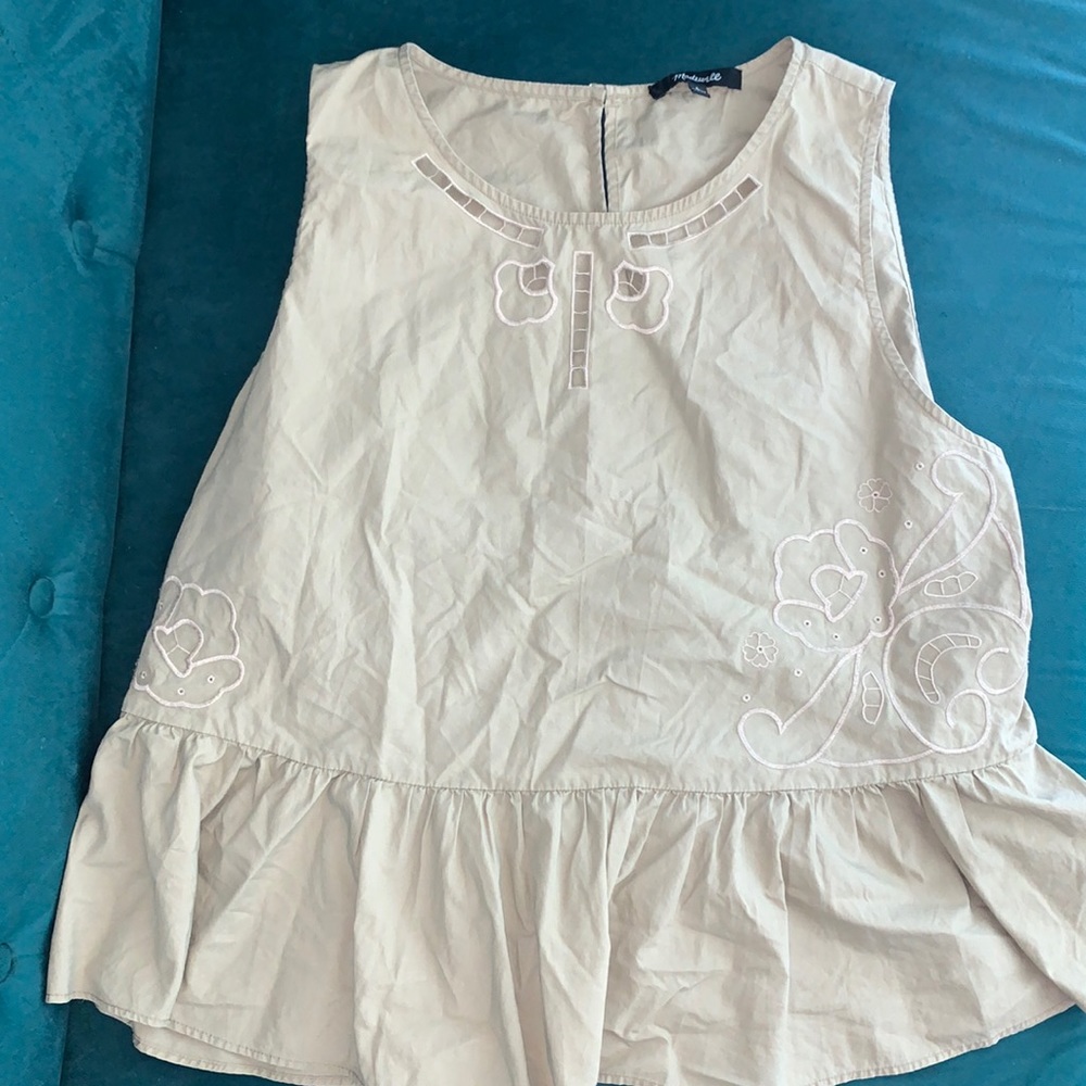 Madewell Peplum Blouse